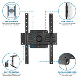 TV Mount - Rotating TV Wall Mount | 37" to 80" Screens - Mount-It! - MI-387