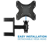 TV Mount - RV and Trailer TV Wall Mount with Lockable Arm - Mount-It! - MI-431