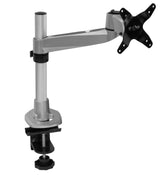 Silver Monitor Mount - Full Motion Monitor Desk Mount - Mount-It! - MI-32116