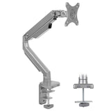 Silver Monitor Mount - Single Monitor Desk Mount - Mount-It! - MI-2761