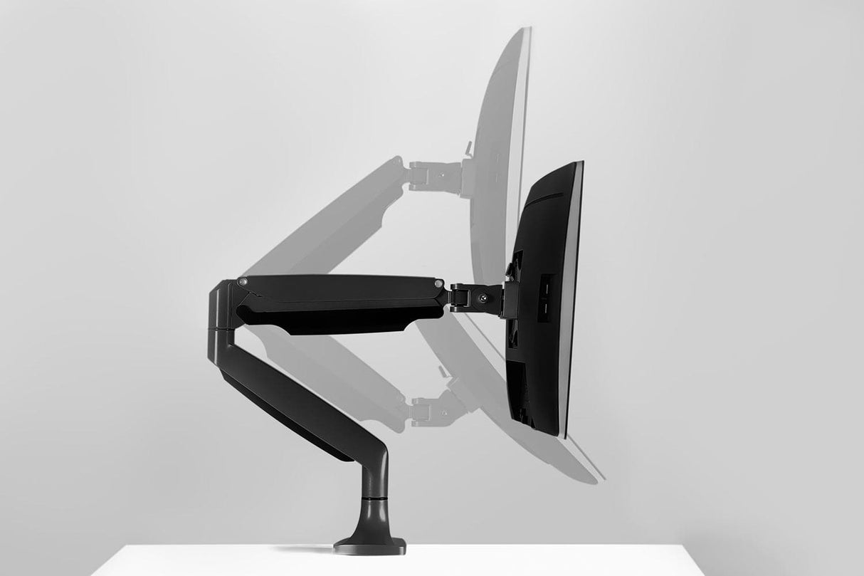 Monitor Mount - Single Monitor Mount With Gas Spring Arm - Mount-It! -