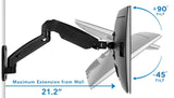 Monitor Mount - Single Monitor Wall Mount Arm - Mount-It! - MI-765