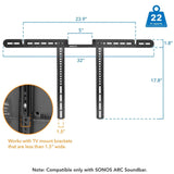 Speaker Mount - Sonos Arc Sound Bar TV Mounting Bracket - Mount-It! - MI-SB52