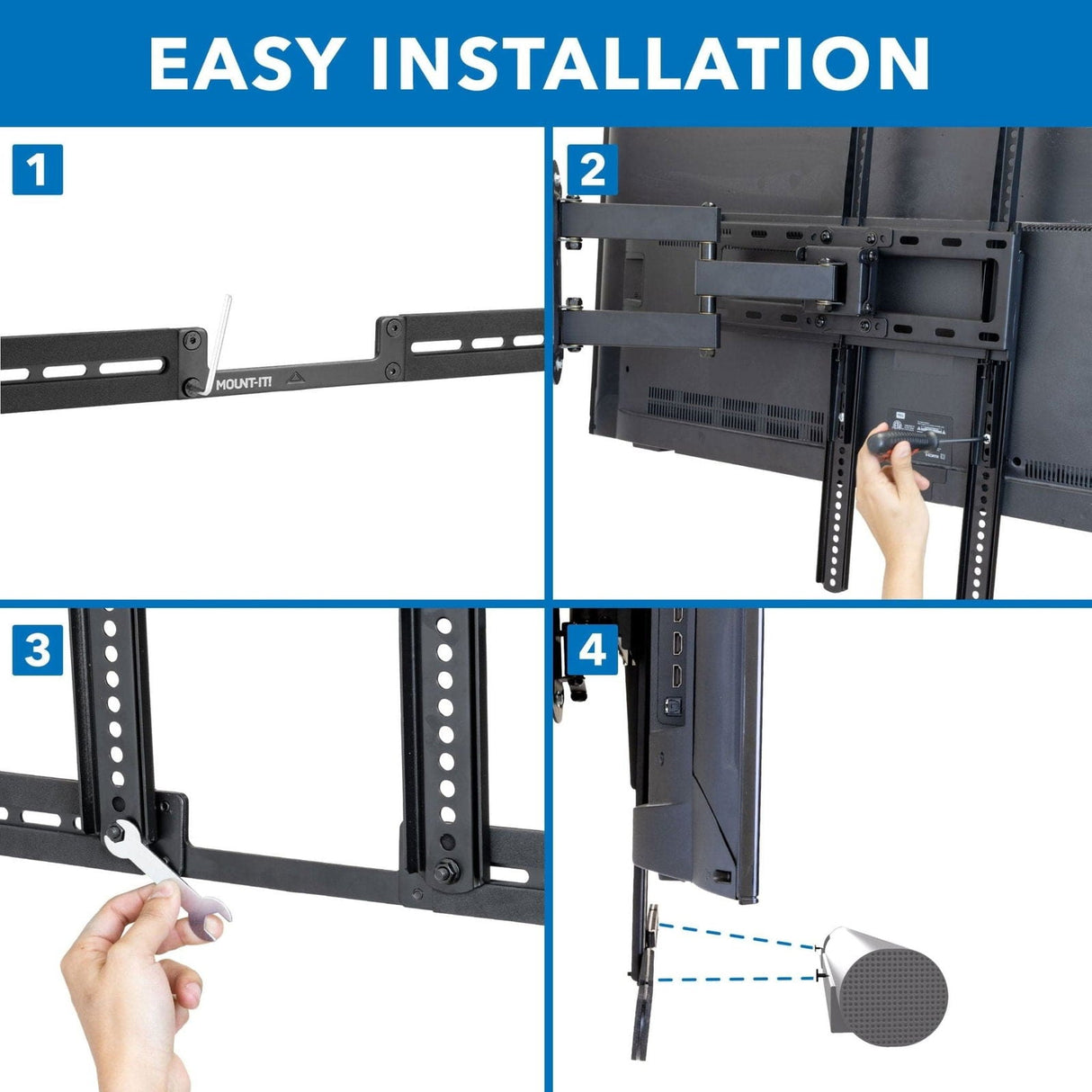 Speaker Mount - Sonos Arc Sound Bar TV Mounting Bracket - Mount-It! - MI-SB52