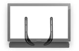 Speaker Mount - Sound Bar Mount, Black - Mount-It! - MI-SB39