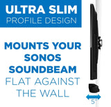 Speaker Mount - Sound Bar Wall Mounting Shelf for Sonos Beam - Mount-It! - MI-SB45