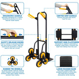 Hand Truck - Stair Climber Hand Dolly - Mount-It! - MI-913