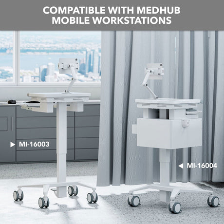 Tablet Mount - Tablet Arm for MedHub Mobile Workstations - Mount-It! - MI-16008