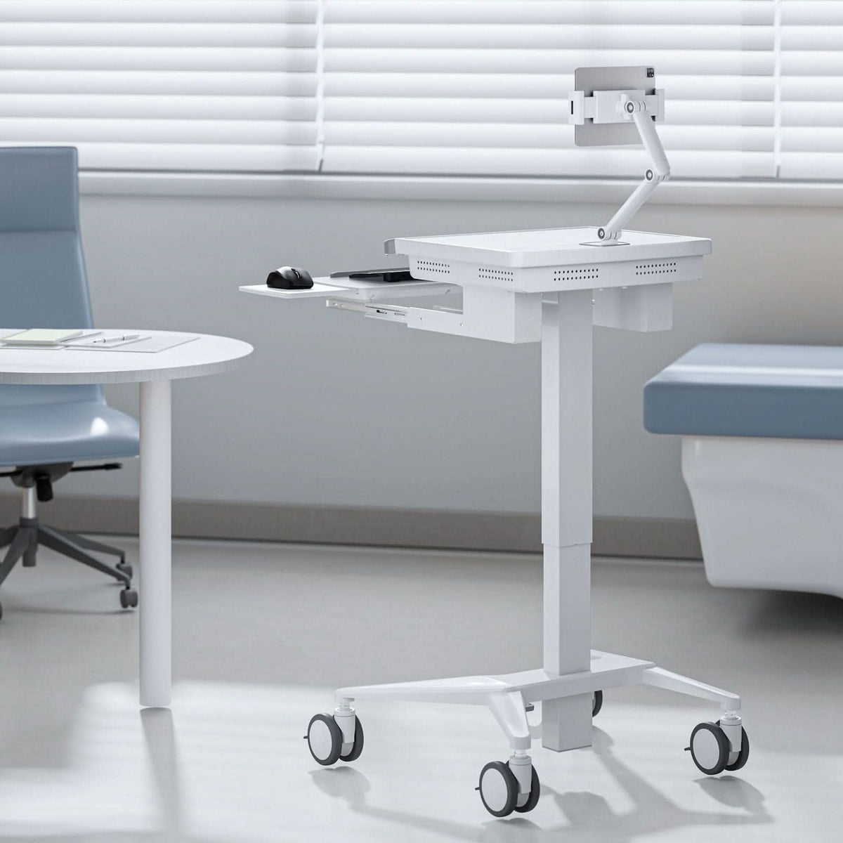 Mobile Arm Computer Mount-It! Tablet Arm for MedHub Mobile Workstations - Mount-It! | MI-16008