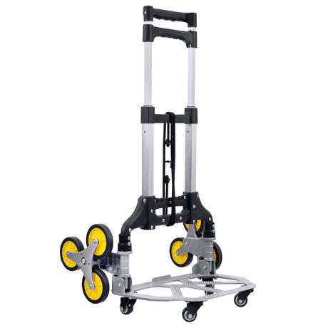 Hand Truck - Tri-Wheel Stair Climber Hand Truck with Foldable Design - Mount-It! - MI-953