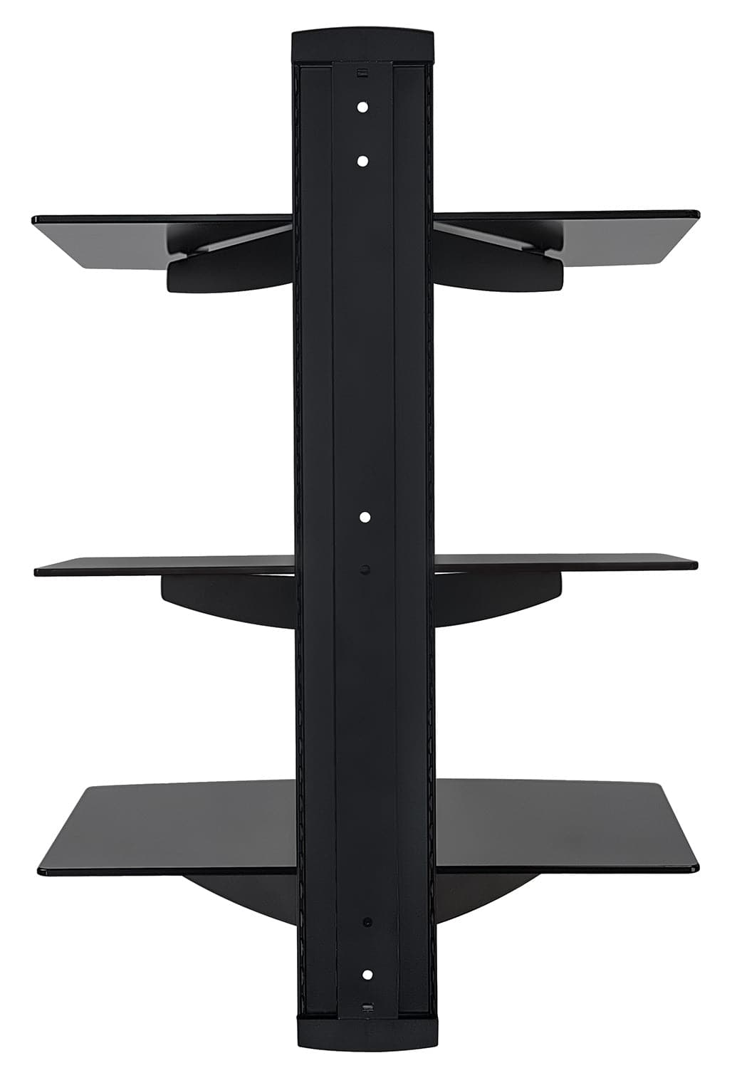 Component Shelves - Triple Floating Wall Shelves for A/V Components - Mount-It! - MI-813