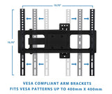 TV Mount - TV Wall Mount with Full Motion Articulating Arm - Mount-It! - MI-3991B