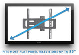 TV Mount - TV Wall Mount with Full Motion Articulating Arm - Mount-It! - MI-3991B