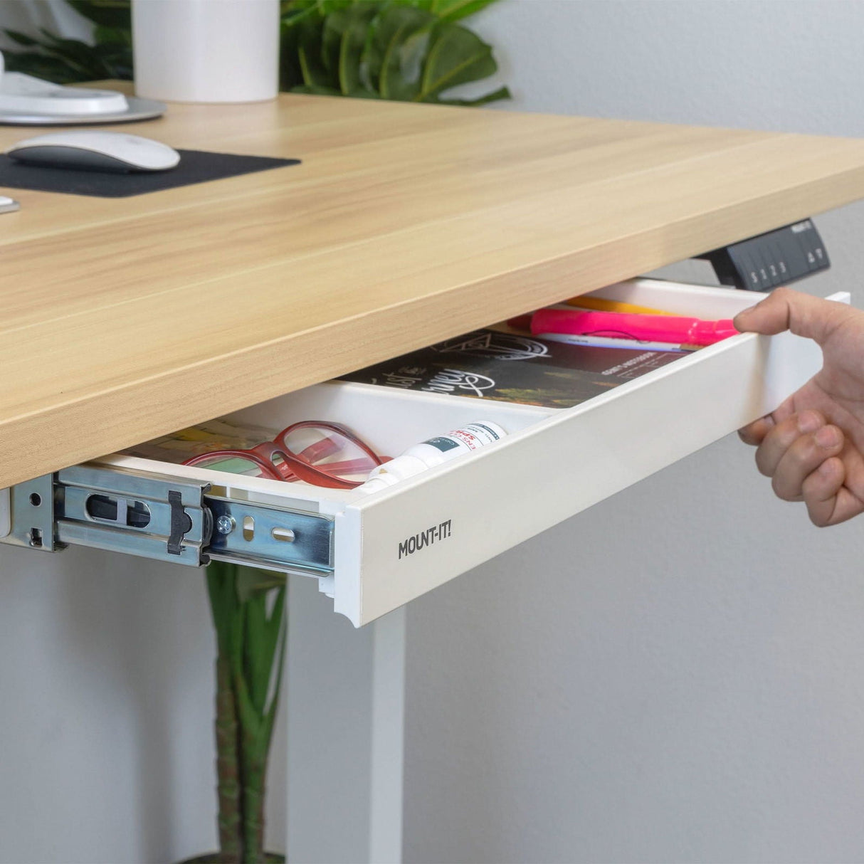 Desk Accessories - Under Desk Drawer - Shallow - Mount-It! -