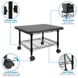 Printer Stand - Under Desk Printer Stand with Wheels - Mount-It! - MI-7857