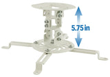 Projector Mount - Universal Projector Ceiling Mount - White - Mount-It! - MI-606S