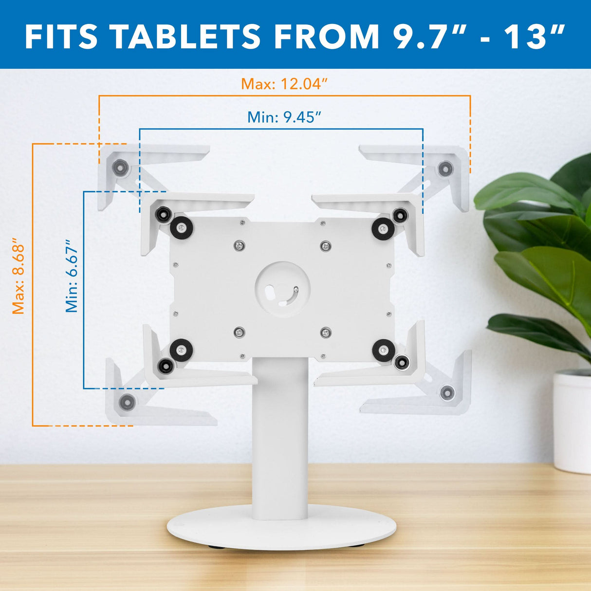 Tablet Stand - Universal Tablet Countertop Stand with Tilt - Mount-It! -