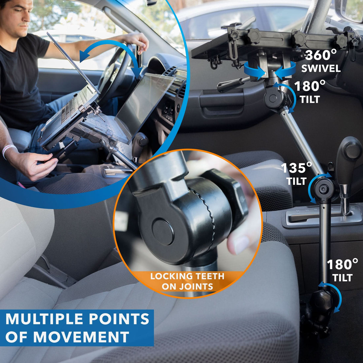 Laptop Mount - Vehicle Laptop Mount - Mount-It! - MI-427