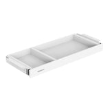 White Desk Accessories - Under Desk Drawer - Shallow - Mount-It! - MI-7294WHT