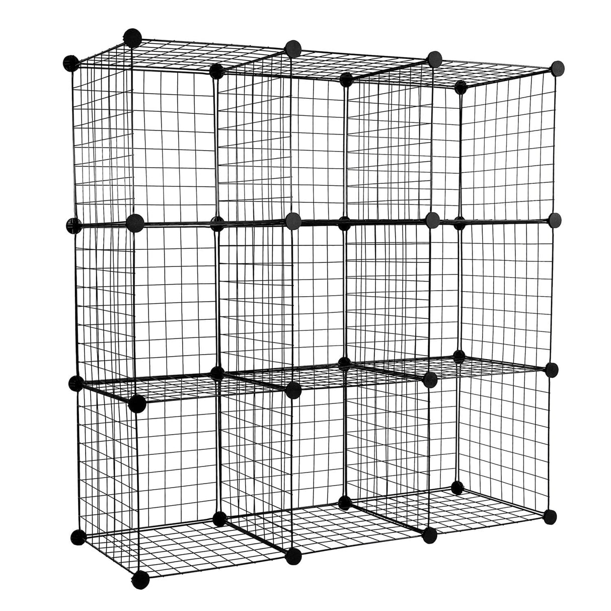 9 Cubes Storage Crate - Wire Cube Storage Organizer - Mount-It! - WI-4011