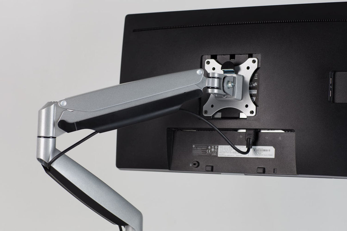 Single Monitor Mount With Gas Spring Arm