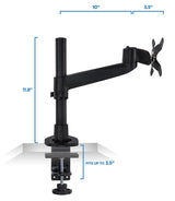 Full Motion Monitor Desk Mount