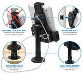 Universal Tablet Stand with Cable Lock