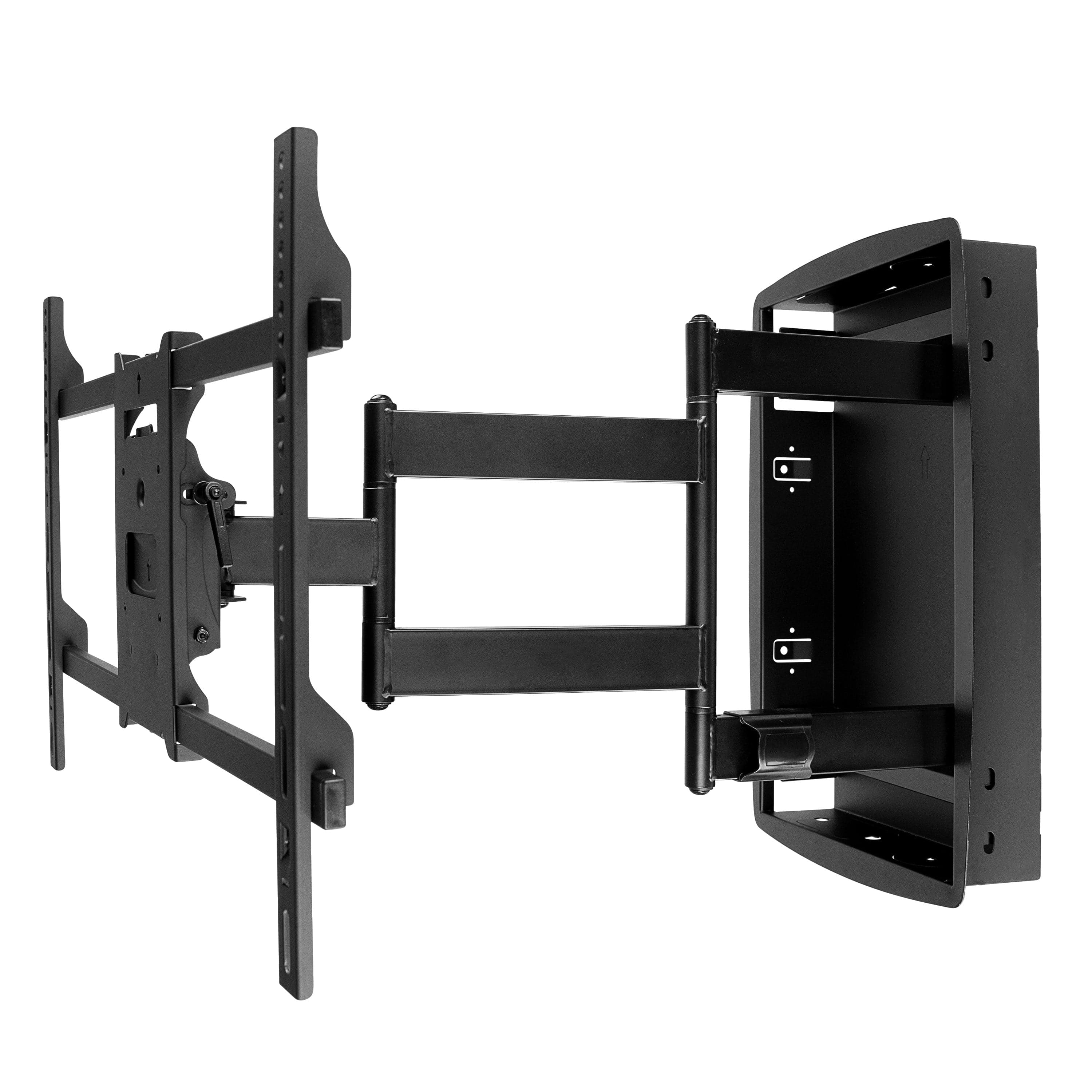Recessed, Long Extension Articulating TV Wall Mount
