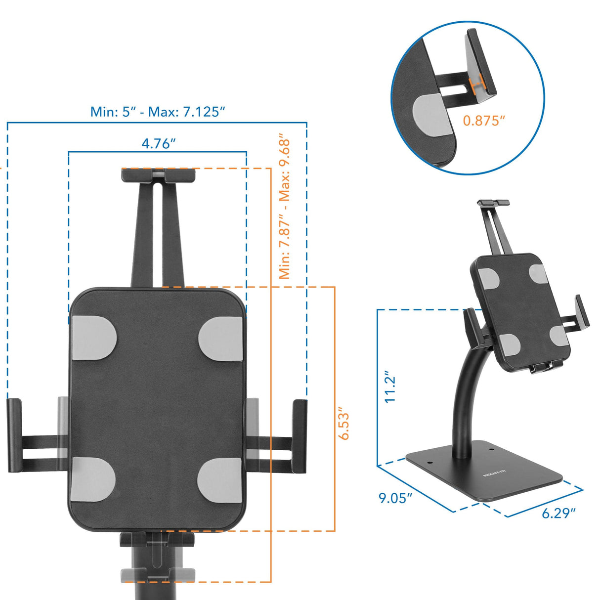 Anti-Theft Tablet Countertop Kiosk Stand