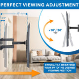 Full Motion Outdoor TV Wall Mount