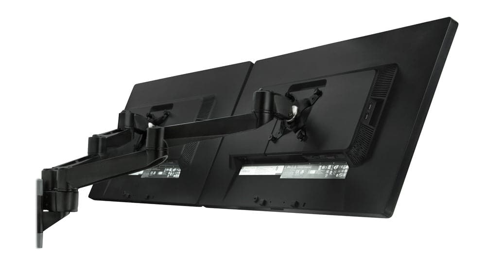 Full Motion Dual Monitor Wall Mount