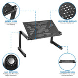 Height Adjustable Laptop Tray