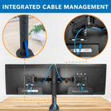 Dual Monitor Desk Mount for 13-27 Inch Screens