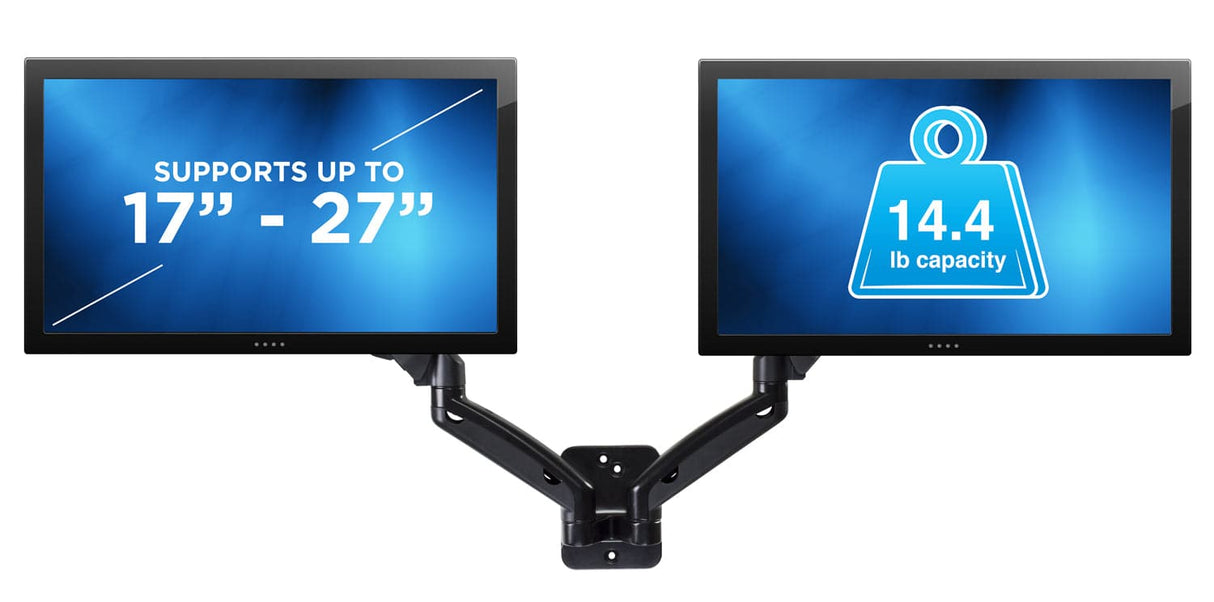 Dual Arm Monitor Wall Mount