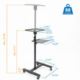 Portable Height Adjustable Laptop & Projector Stand