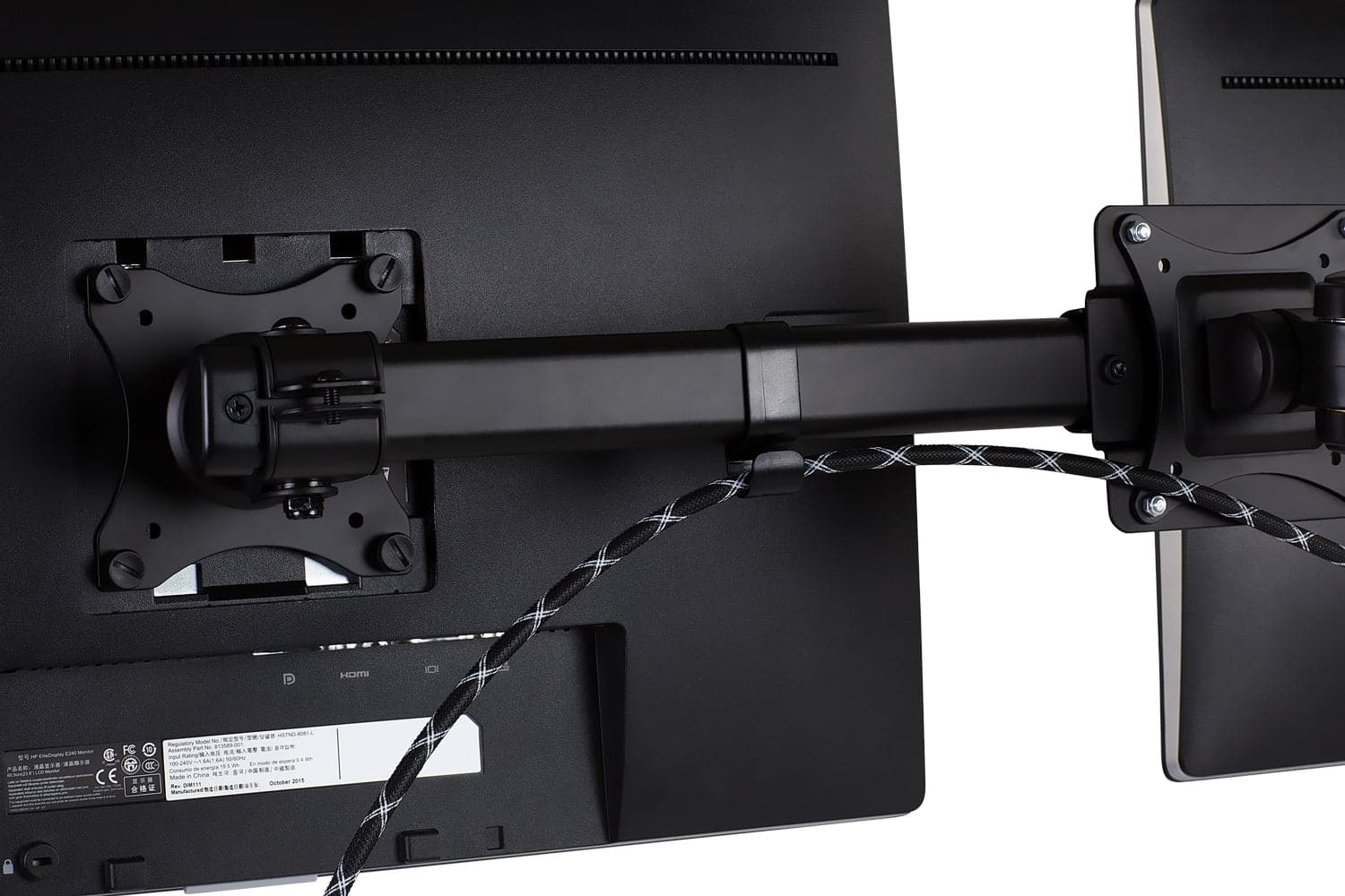 ET 97-783: Dual monitor extension for VESA 100 x 100 bracket, up to 24 inch  at reichelt elektronik