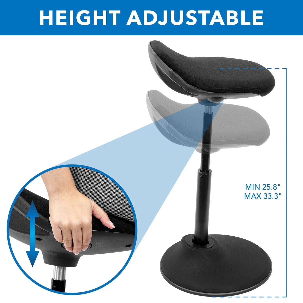 Ergonomic Sit Stand Stool