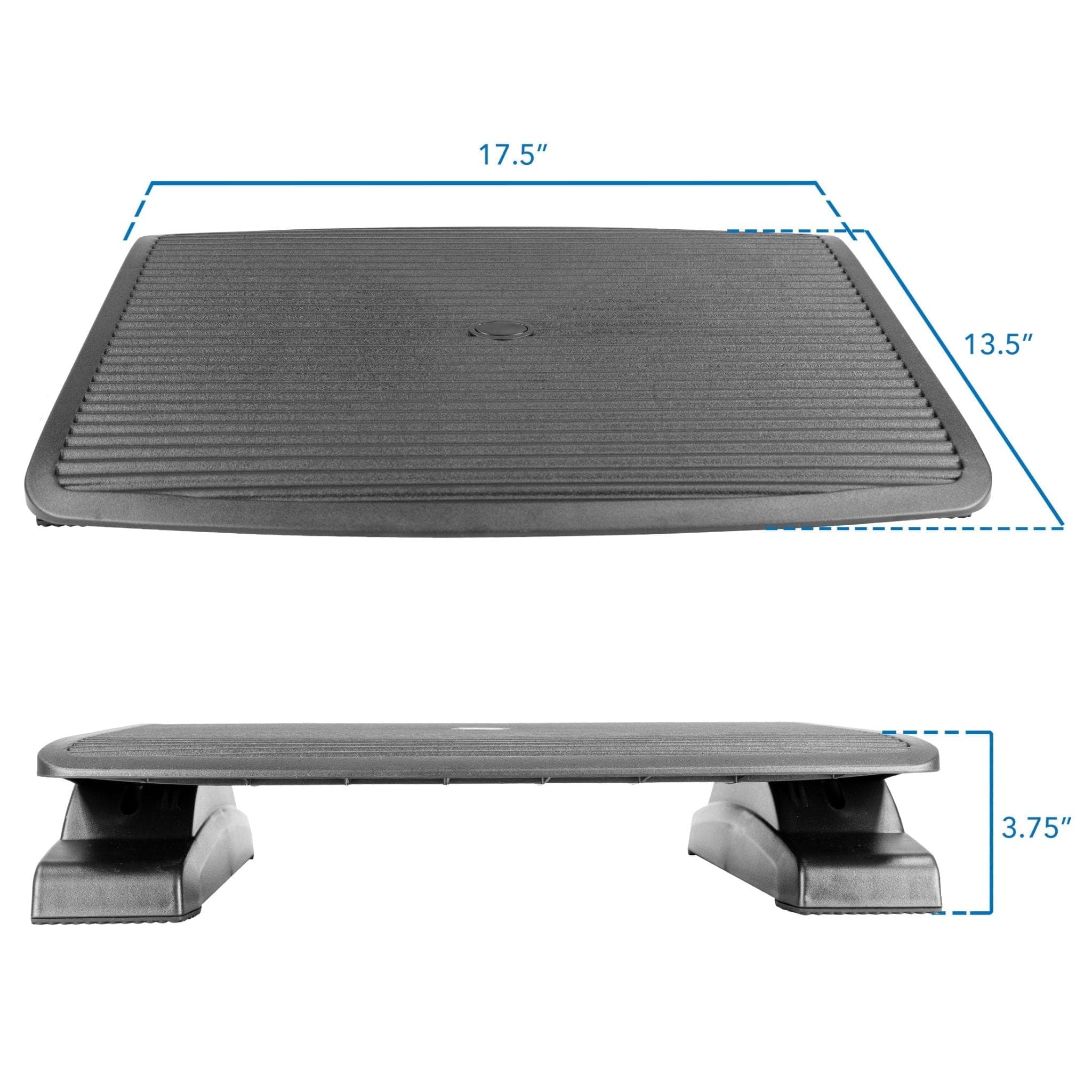 Mount-It! Under Desk Adjustable Footrest with Messaging MI-7808