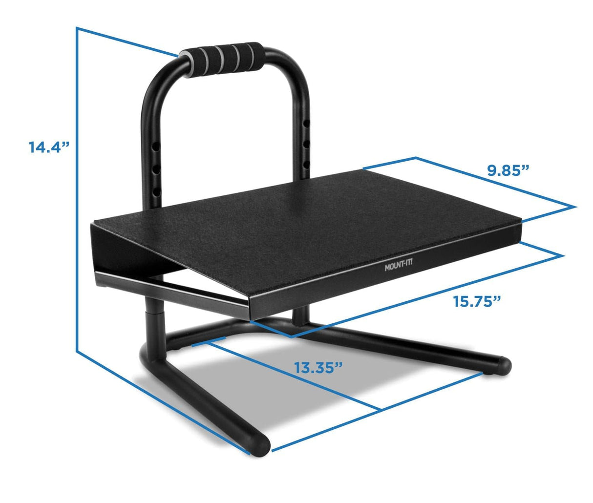 Adjustable Foot Rest w/ Six Height Settings - Mount-It!