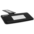 Adjustable Keyboard and Mouse Platform w/ Wrist Rest Pad - Mount-It!