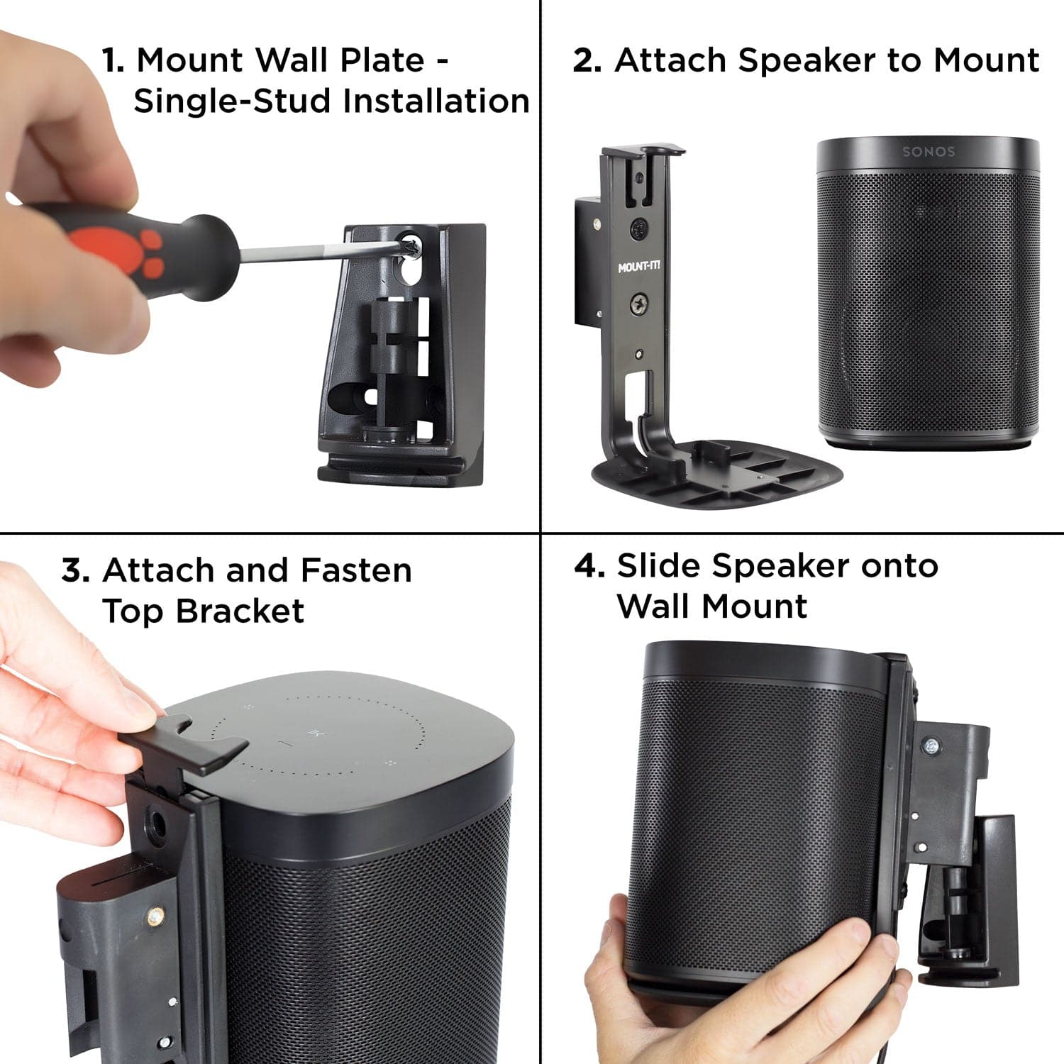 Adjustable SONOS Speaker Wall Mount - Mount-It!