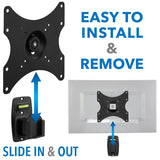 Anti-Theft Full Motion TV Wall Mount - Mount-It!