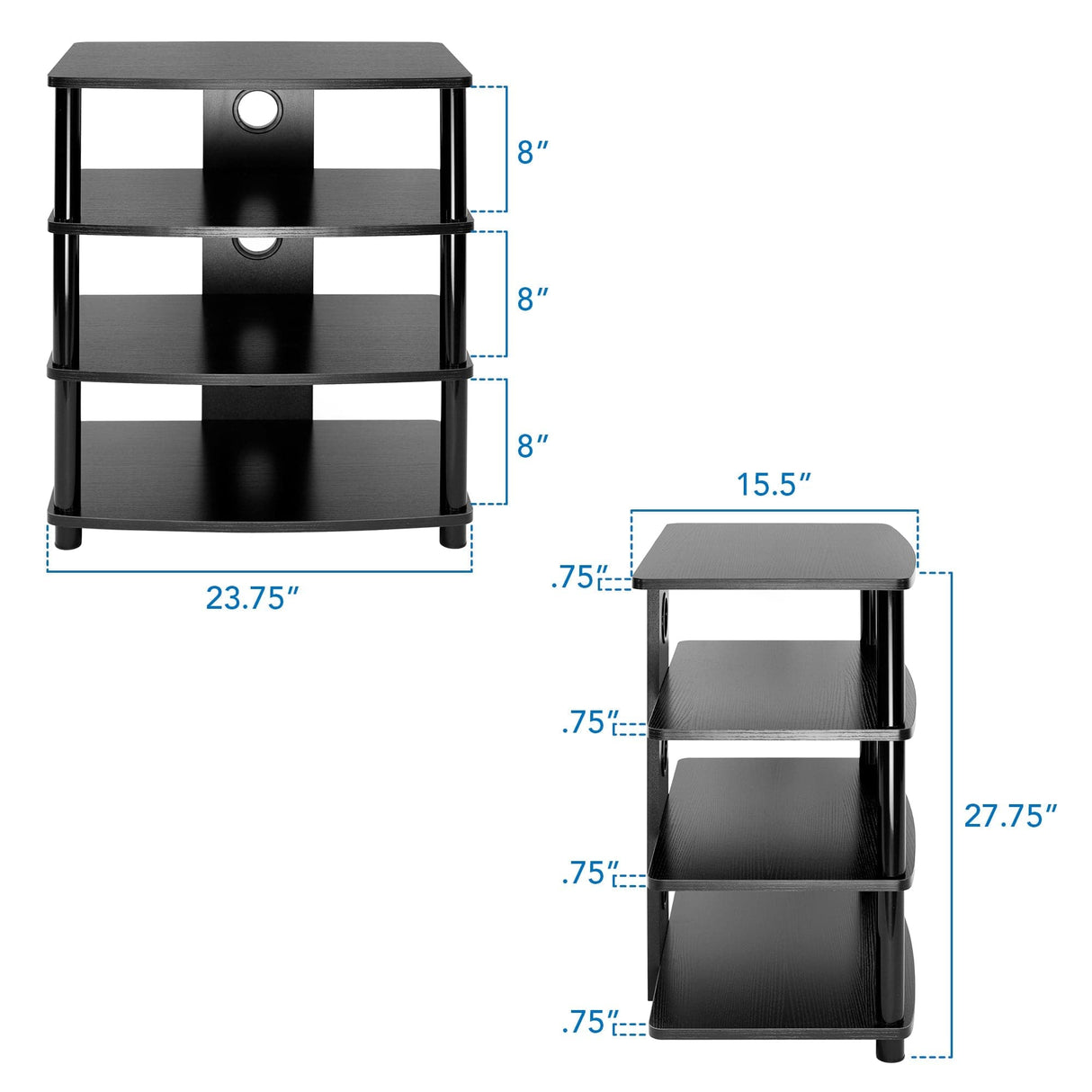 A/V Media Component Shelves - Mount-It!