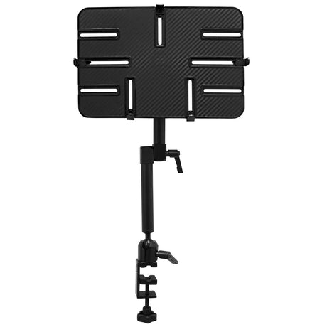 Black Tablet Mount - Universal Tablet Pole and Desk Mount - Mount-It! - MI-7510