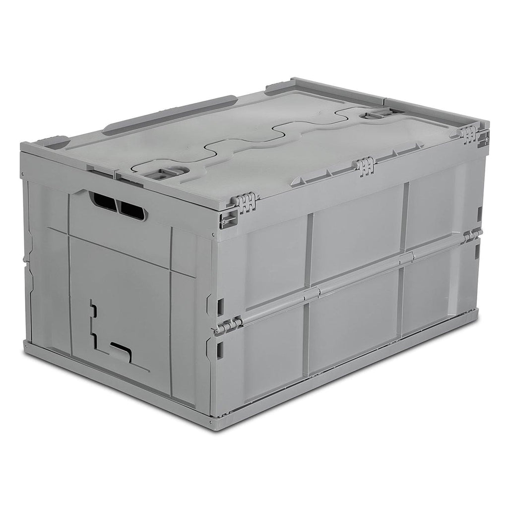 Folding Plastic Storage Crate - MI-909 - by Mount-It!