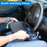 Double-Sided Multi-Use Steering Wheel Tray - Mount-It!