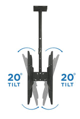 Dual Front & Back TV Ceiling Mount - Mount-It!