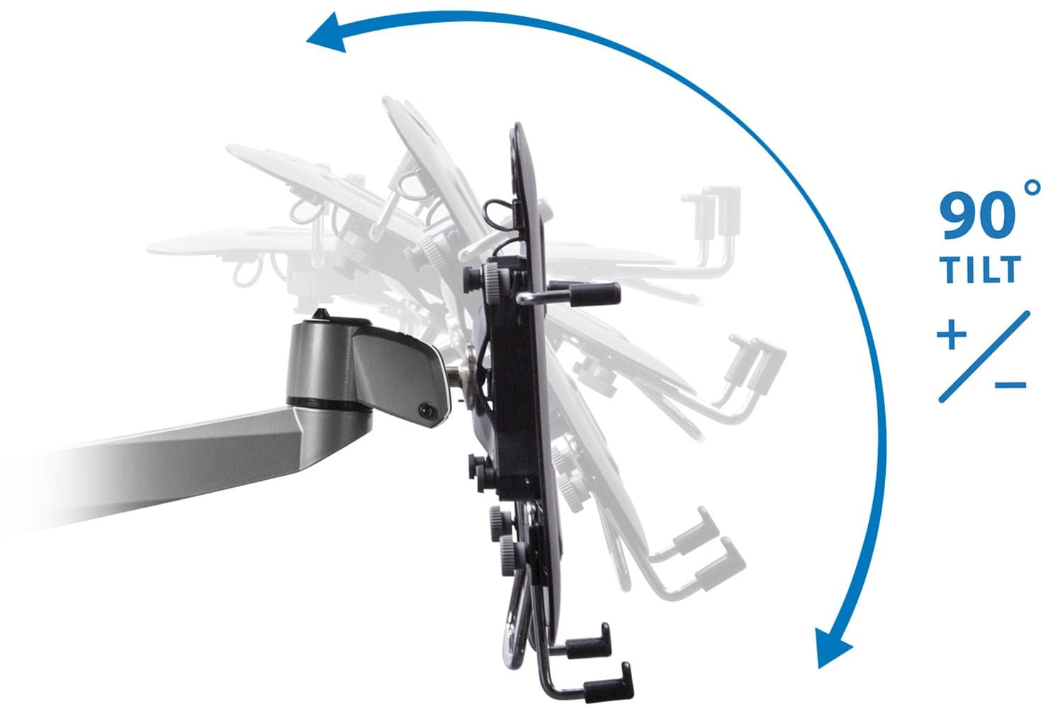 Dual Monitor & Laptop Mount w/ Cooling Fan – Mount-It!