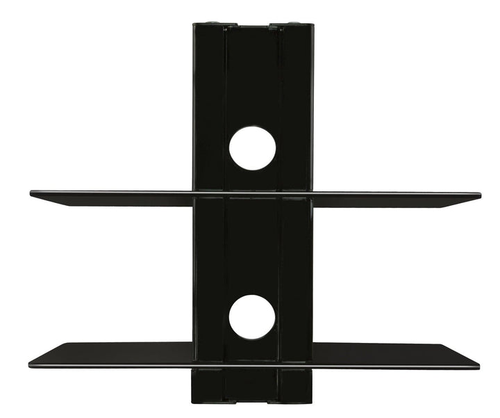 Dual Tempered Glass Wall Mount Shelf System - Mount-It!