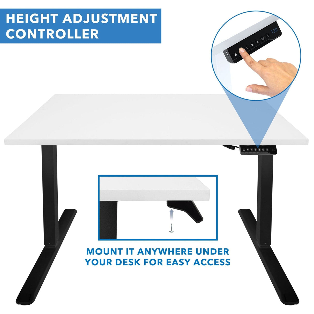 Electric Sit-Stand Desk Frame - Mount-It!